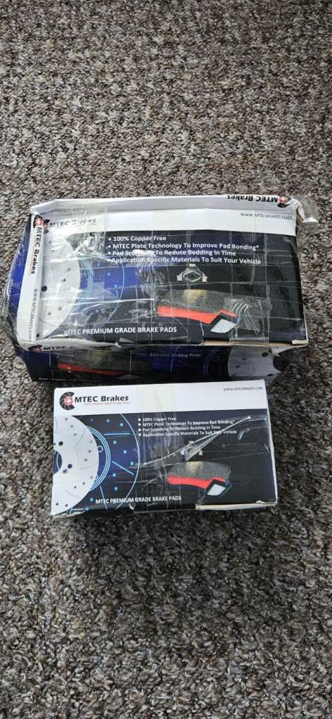 M-Tech bake pads front & back for fiesta ST Mk8 BRAND NEW!!
