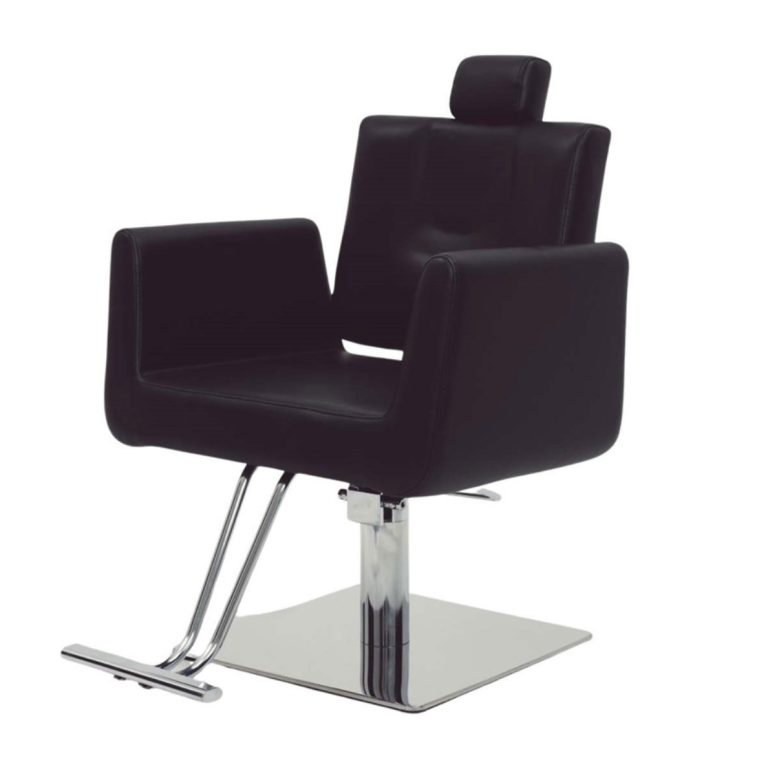 image for "Parlor" Lash Make Up & Brow Chair for beauty salon - black