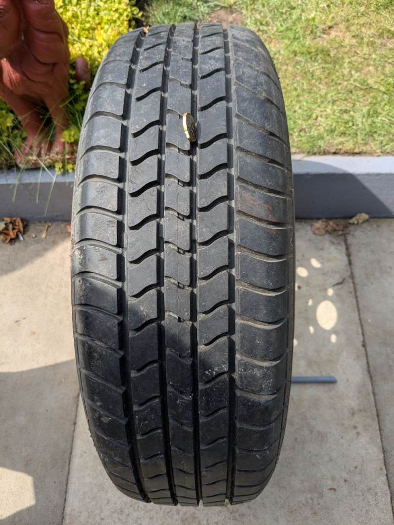 Caravan spare wheel 