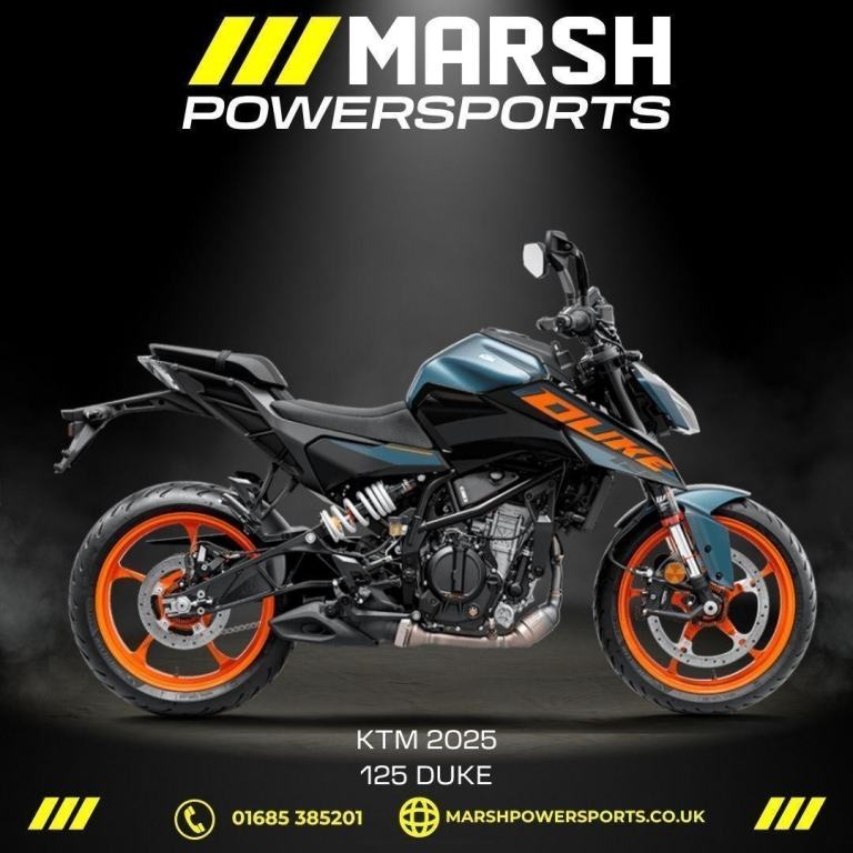 KTM 125 DUKE 2025 - KTM Main dealer - 500 OFF! + Free Quickshifter!