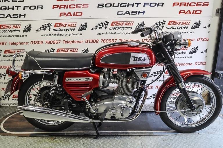 1969 BSA A75R ROCKET THREE