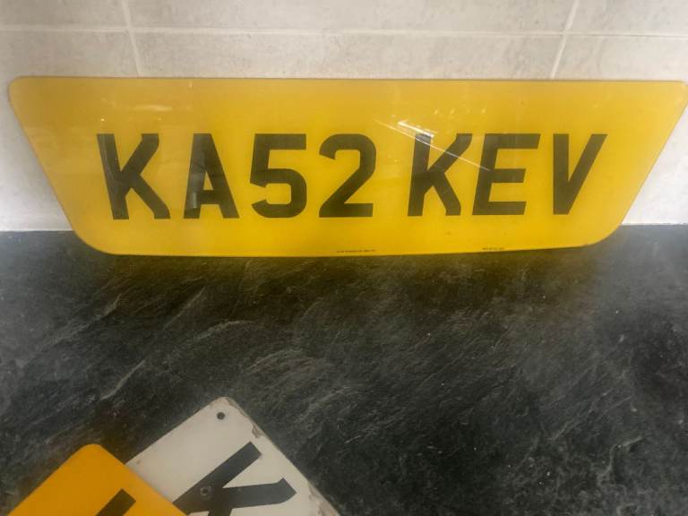 private number plates