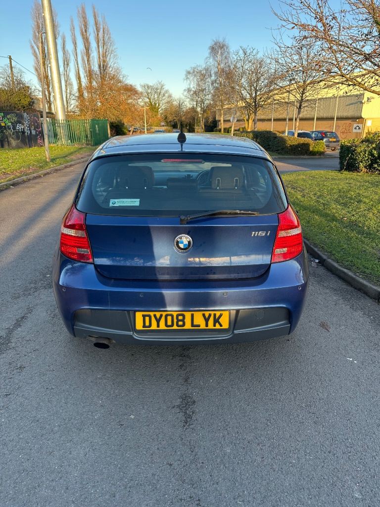 08” BMW 1 series m sport petrol 