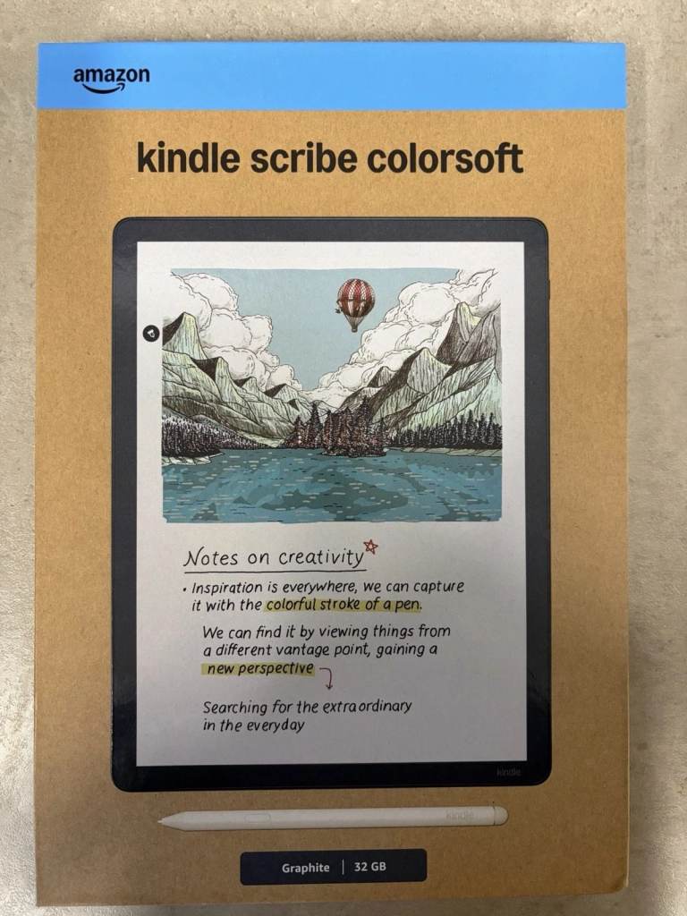 New Amazon Kindle Scribe Colorsoft 32GB 2026 Newest gen Graphite Colour RRP is £570