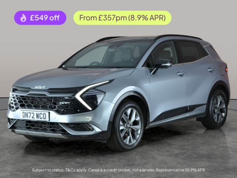 2022 Kia Sportage 1.6T GDi HEV GT-Line S 5dr Auto ESTATE PETROL/ELECTRIC Automatic