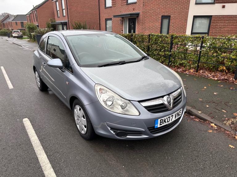 2007 Vauxhall Corsa 1.2i 16V Club 3dr [AC] HATCHBACK Petrol Manual