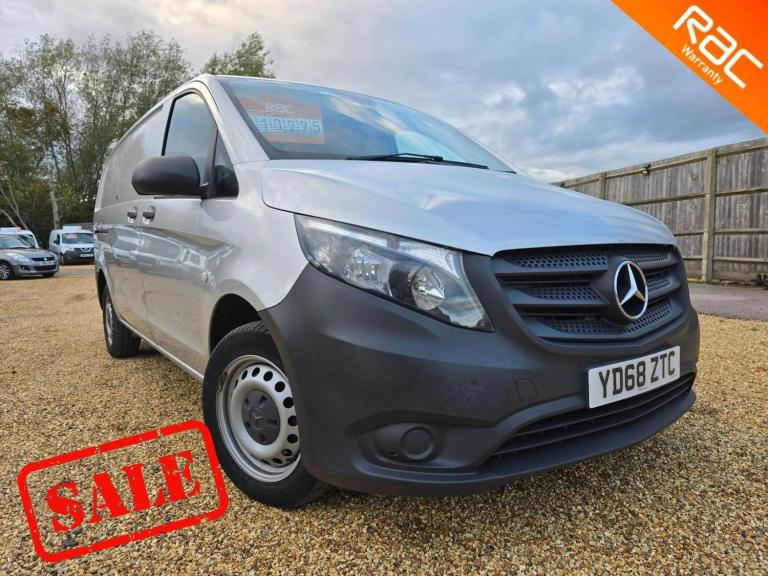 2018 Mercedes-Benz Vito 1.6 111 CDI FWD L2 Euro 6 6dr Panel Van Diesel Manual