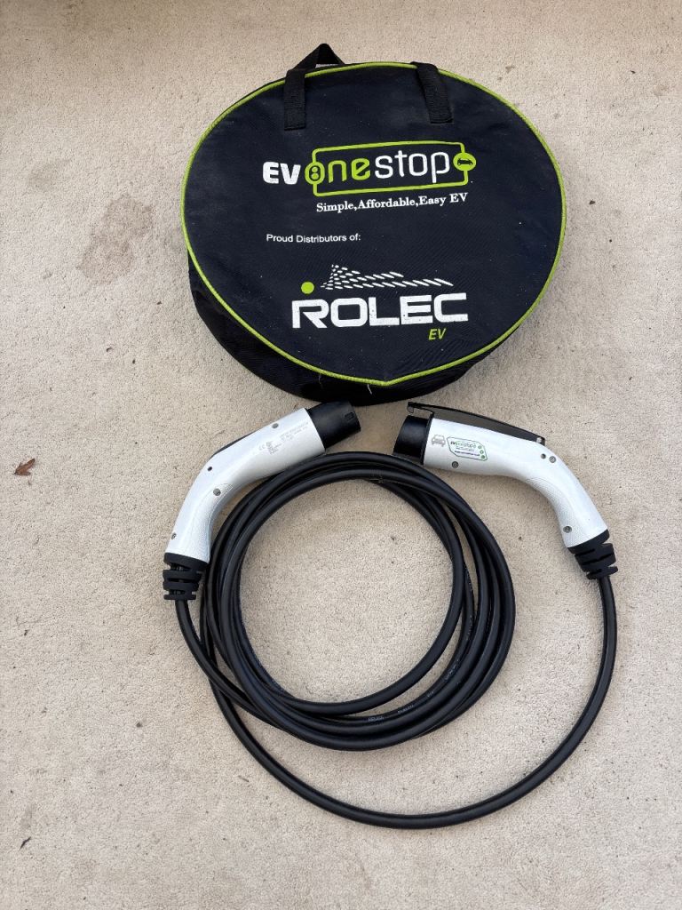 For £20 only - type 1 to type 2 EV charging cable (5 meters)
