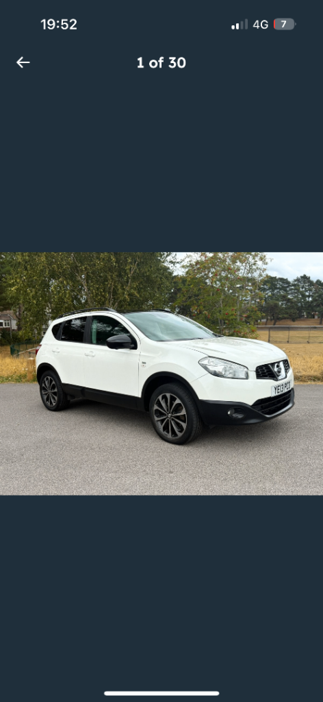 Nissan qashqai 360 brand new mot   