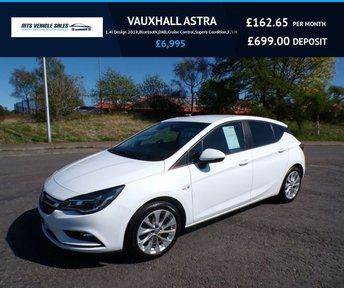 VAUXHALL ASTRA 1.4i Design 2018,Bluetooth,DAB,Cruise Control,Superb Condition,F.S.H,Ulez Compliant