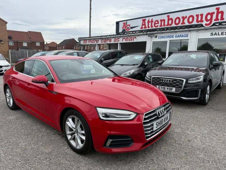 2018 Audi A5 2.0 TFSI Sport Sportback 5dr Petrol Manual Euro 6 (s/s) (190 ps) Hatchback Petrol Ma...