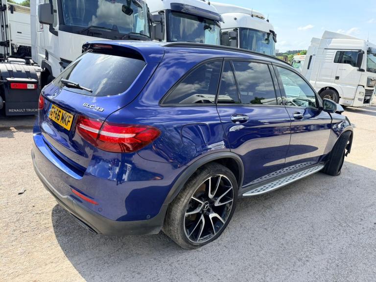 2016 MERCEDES BENZ GLC 43 AMG 4MATIC PREMIUM+ 3.0 AUTO DAMAGED SALVAGE