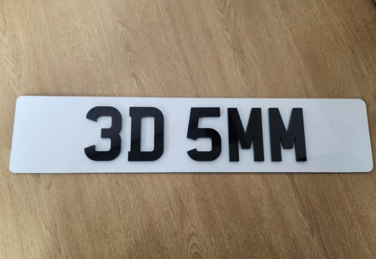 All Styles Number Plates – From £15