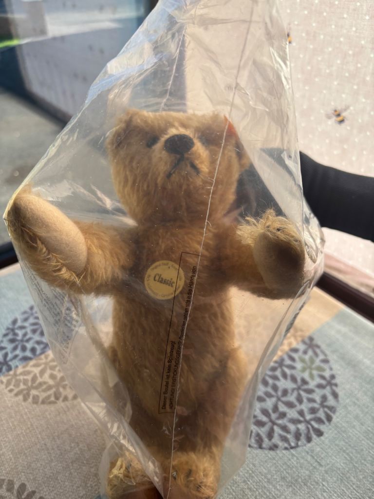 Steiff classic teddy bear (005367) Brand new with original box.