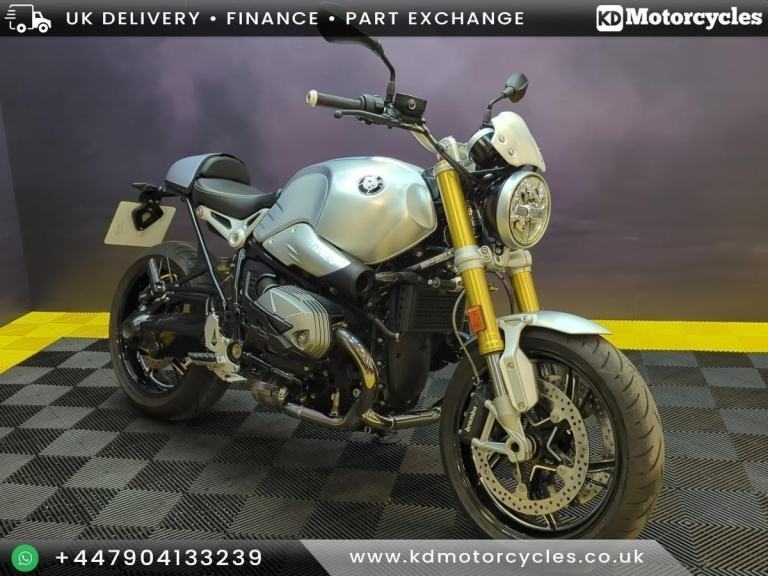 BMW R NINE T 2023 Option 719 Brush Aluminium