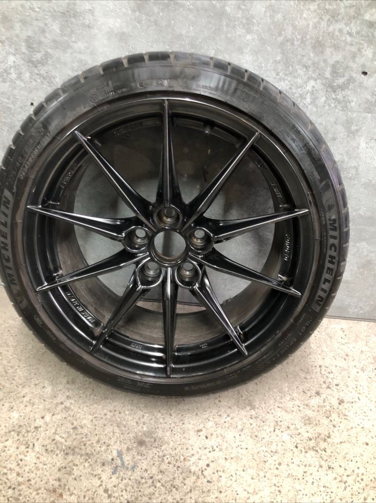 Genuine Toyota GR Yaris Circuit Pack BBS Forged Alloy Wheel 42611 52D00 + TYRE 