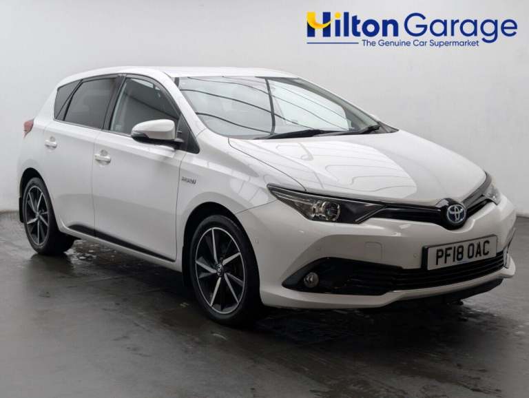 2018 Toyota Auris 1.8 VVT-h Design Hatchback 5dr Petrol Hybrid CVT Euro 6 (s/s) (136 ps) CRUI HAT...