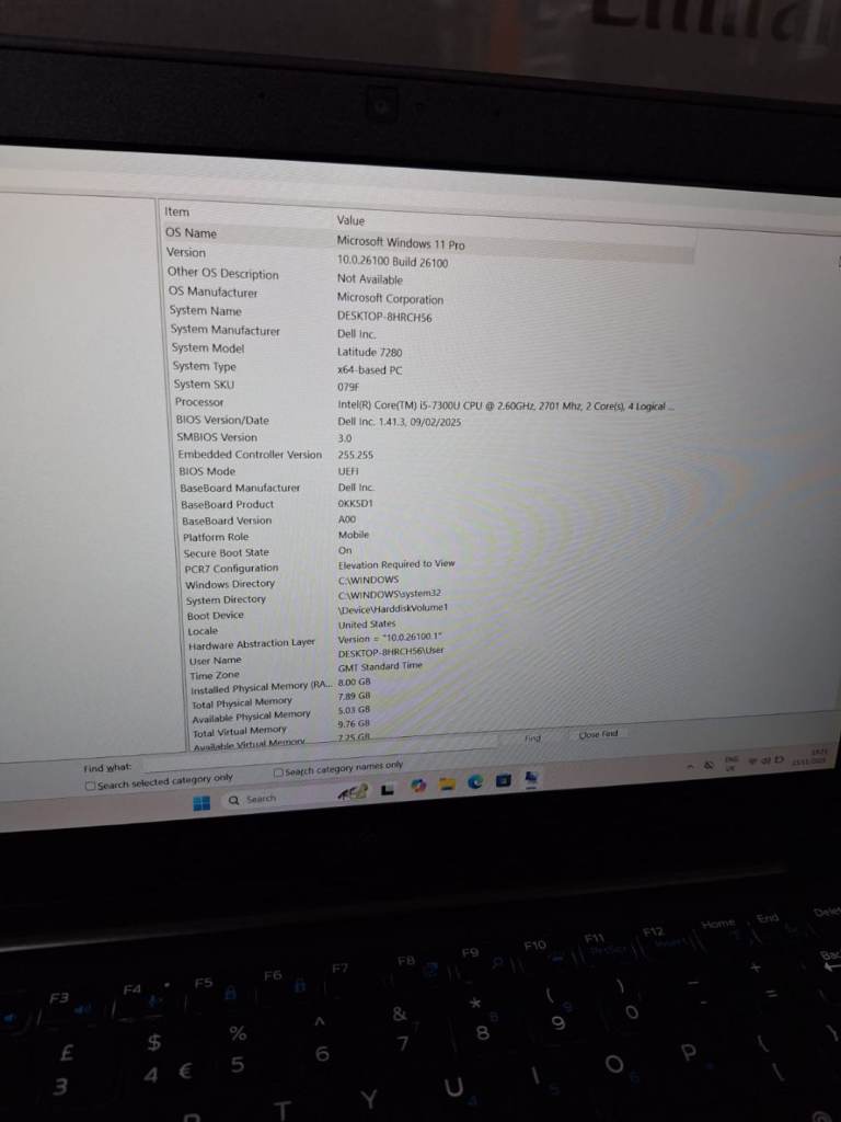 Dell Latitude 7280 | Intel Core i5 7th Gen  8GB RAM  Windows 11 Pro