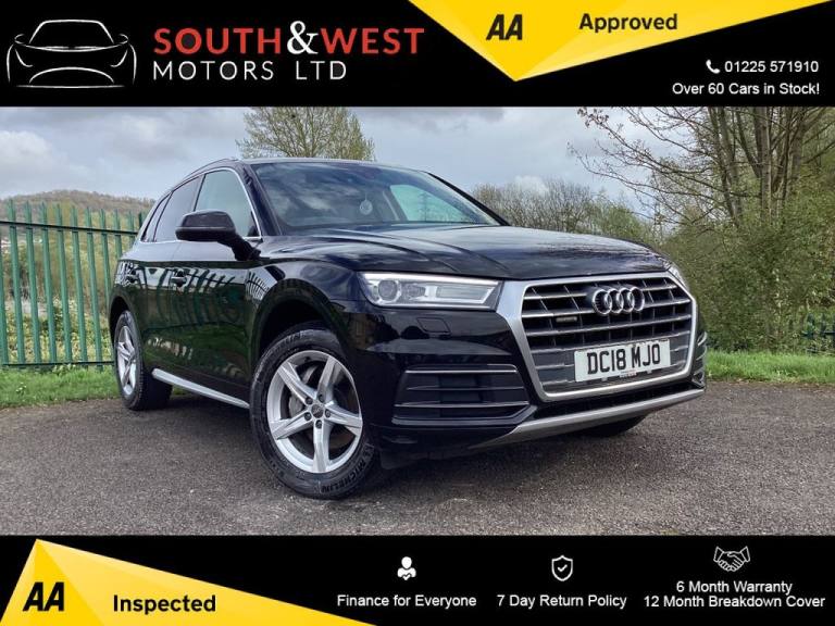 2018 Audi Q5 2.0 TDI Sport SUV 5dr Diesel S Tronic quattro Euro 6 (s/s) (190 ps) ESTATE Diesel Au...