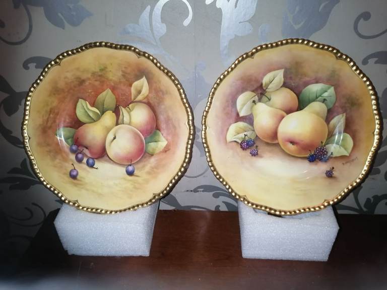 Coalport cabnet platess