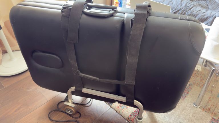 Massage Table and Aluminium trolley