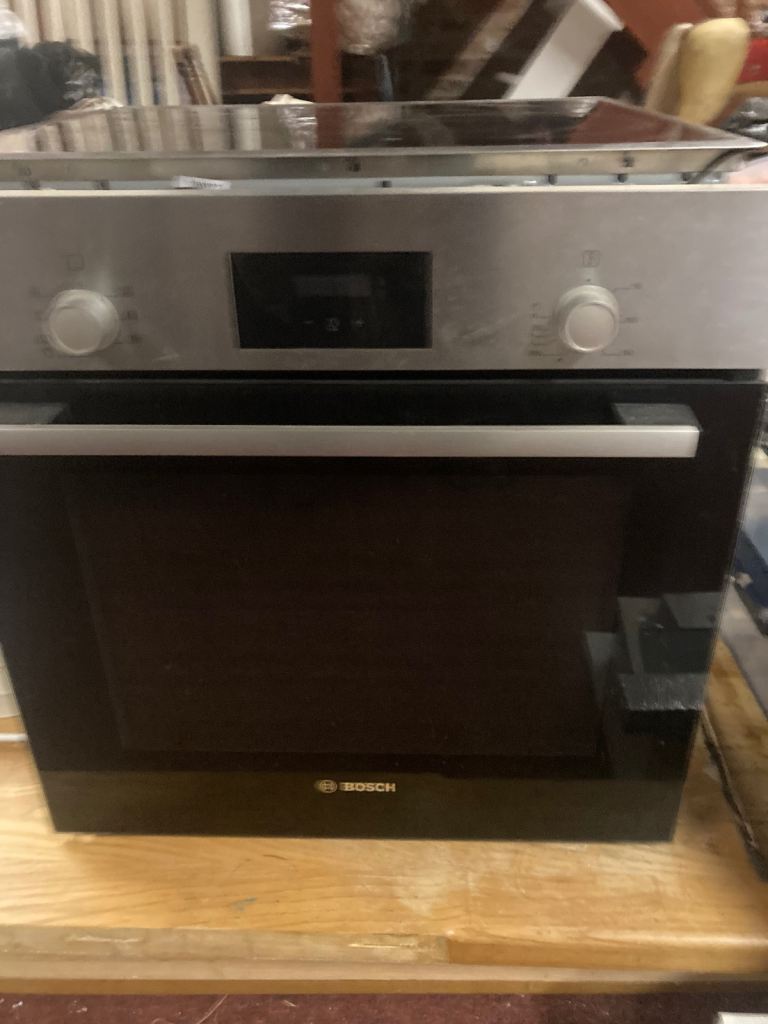 Bosch oven and ceramic hob