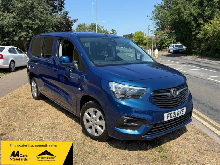 2021 Vauxhall Combo Life 1.5 Turbo D SE XL 5dr [7 seat]  FULL VAUXHALL SERVICE HISTORY  MPV Diese...