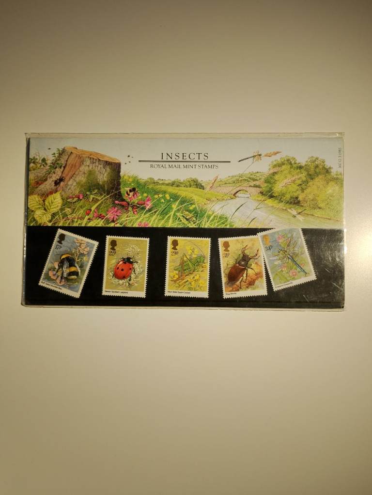 Royal Mail Insects stamps 1985