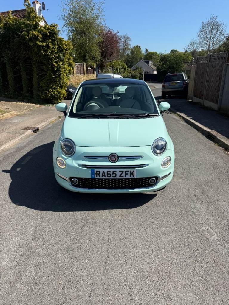 Fiat 500 2015 (65 Reg) – Excellent Condition, Low Wear – Mint Green