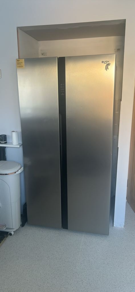 Bush American fridge freezer
