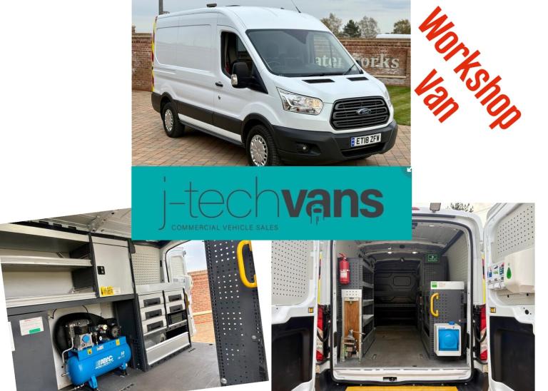 2018 Ford Transit 2.0 TDCi L2 H2 Mwb Van ***Workshop / Fitters Van*** PANEL VAN Diesel Manual