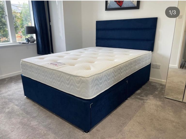 Double Bed With Quality Mattress And Free Home Delivery Inbox For Price