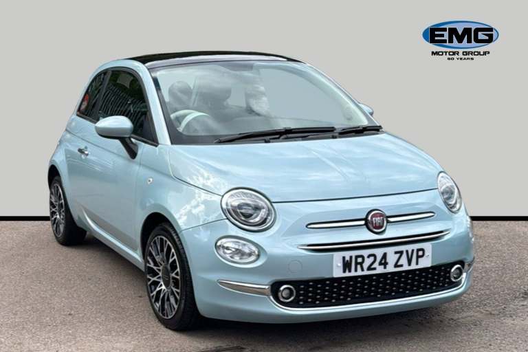 Fiat 500 1.0 Mhev Top Hatchback 3dr Petrol Manual Euro 6 s/s 70 Bhp Petrol