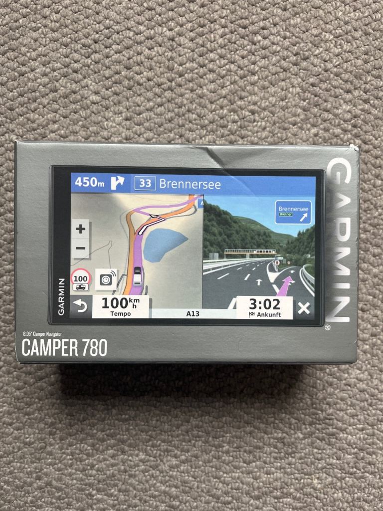 Garmin camper sat nav 780