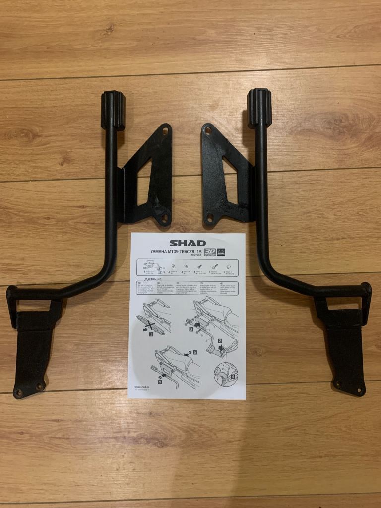 Yamaha MT-09 Tracer 2015 > SHAD 3P pannier mounting bars 