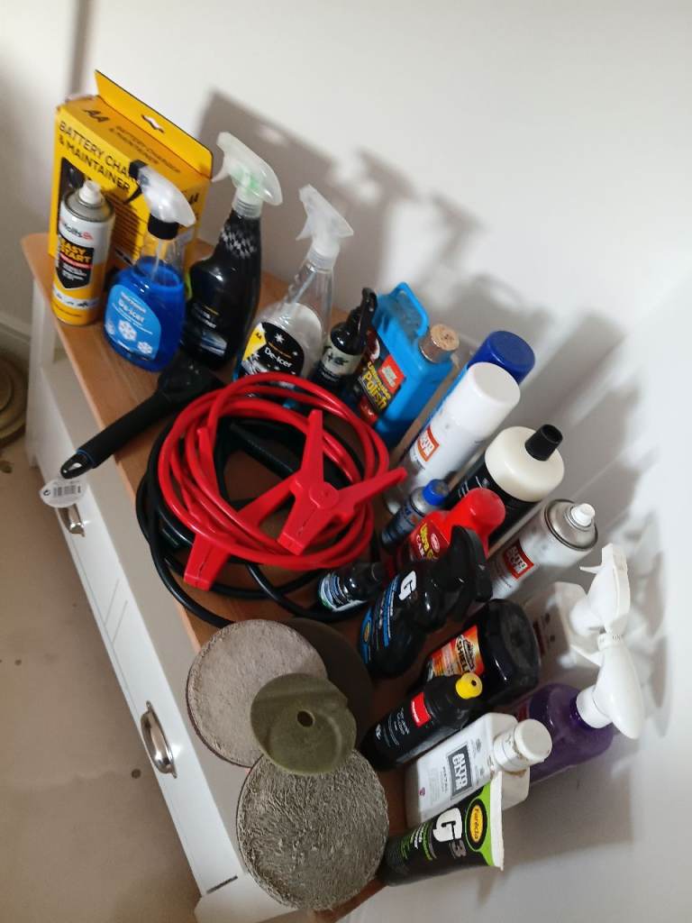 Car cleaning job lot plus extras