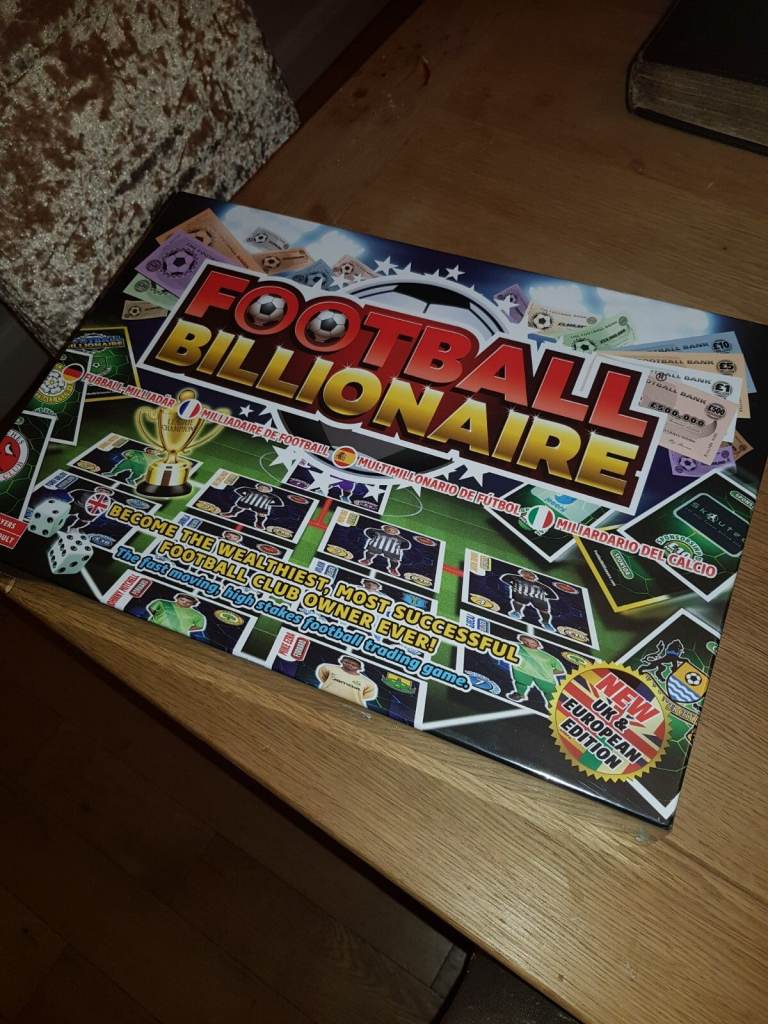 Football Billionaire Board Game