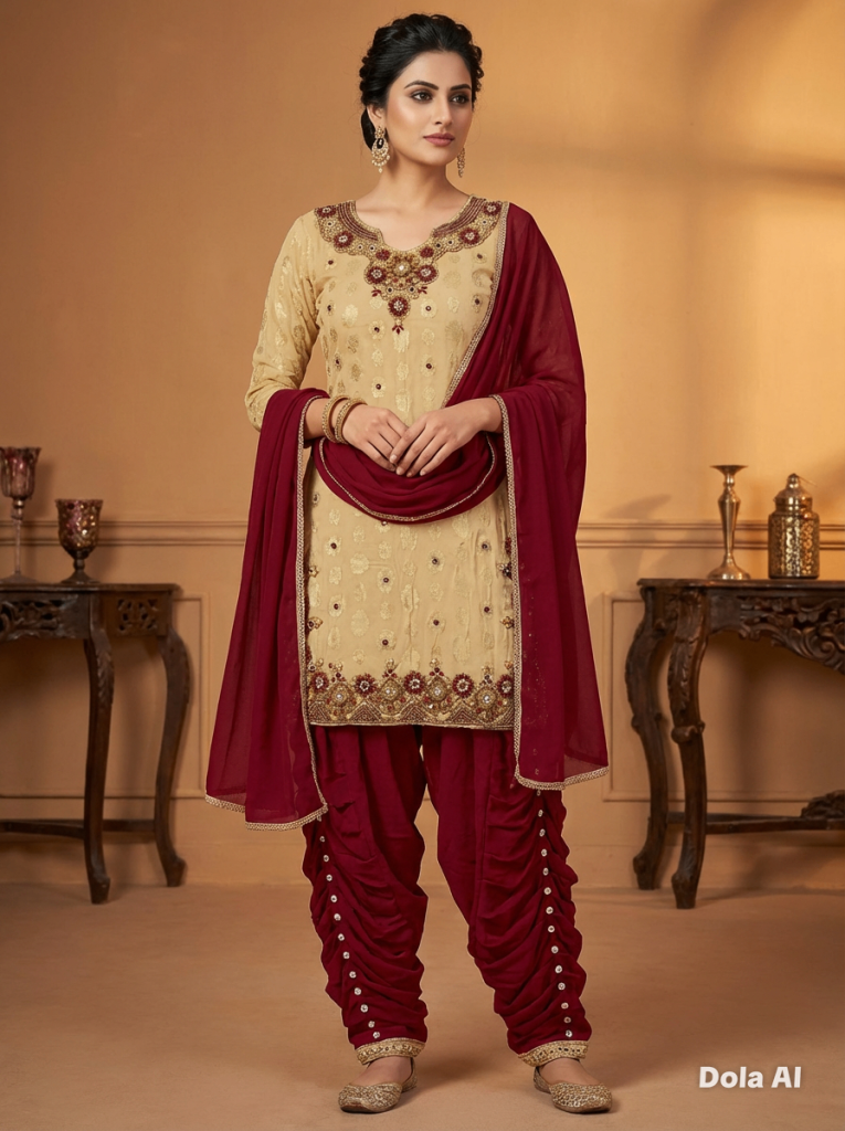 Asian shalwar suit