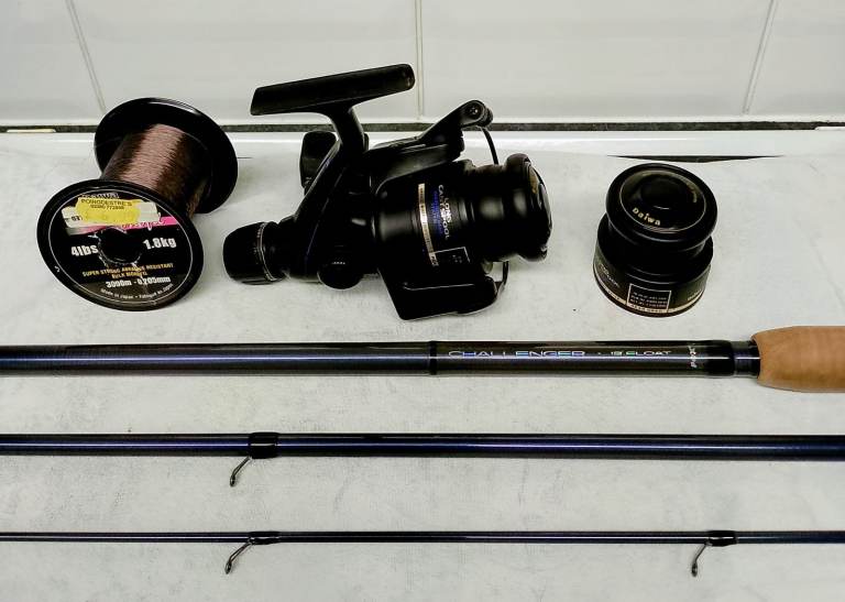 Fox rod and Daiwa reel combo.