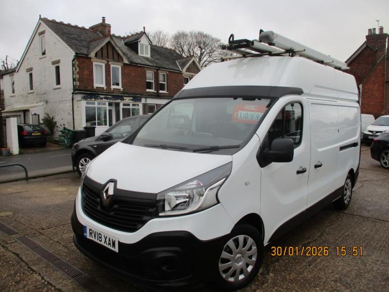 2018 Renault Trafic LH29 ENERGY dCi 125 High Roof Business Van PANEL VAN Diesel Manual