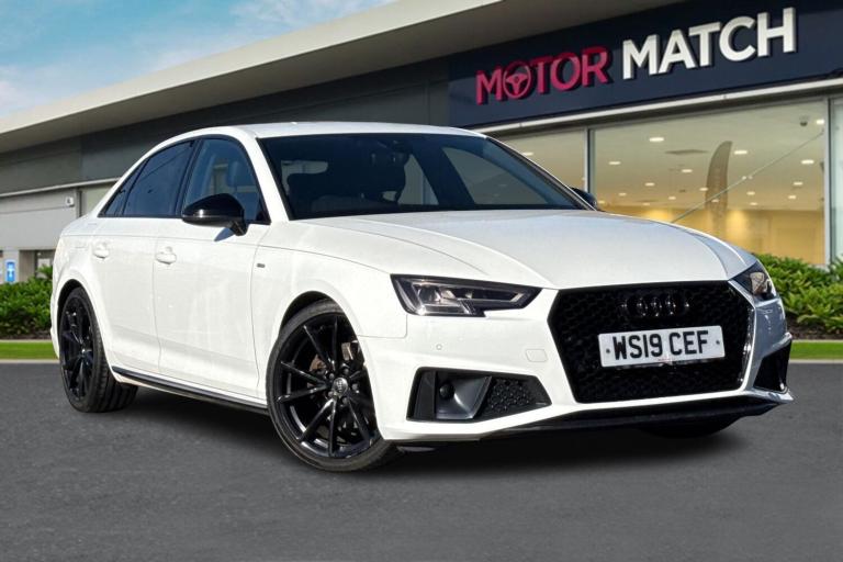 2019 Audi A4 2.0 TFSI 35 Black Edition S Tronic Euro 6 (s/s) 4dr Saloon PETROL Automatic
