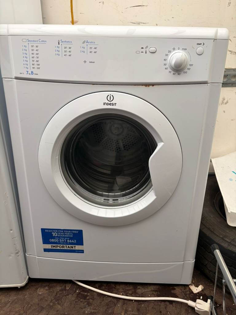 Indesit Tumble Dryer 7.5kg – White,