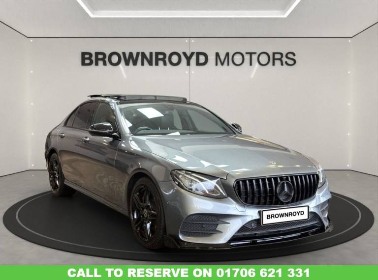 2018 Mercedes-Benz E Class 2.0 E220d AMG Line (Premium) Saloon 4dr Diesel G-Tronic+ Euro 6 (s/s) ...