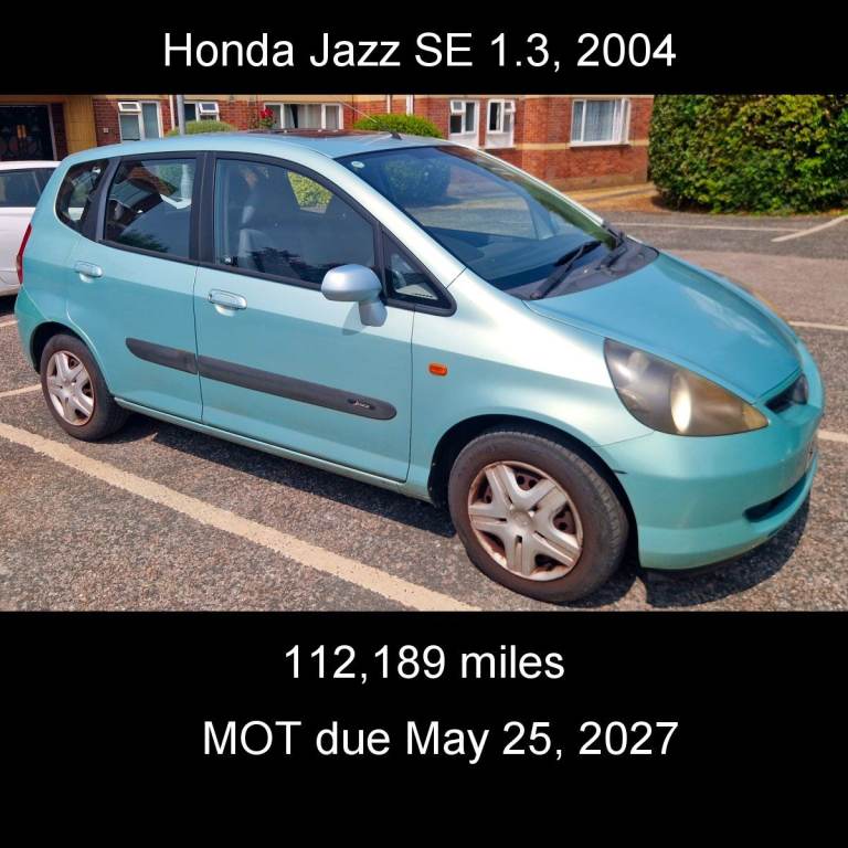 Honda, JAZZ, Hatchback, 2004, Manual, 1339 (cc), 5 doors
