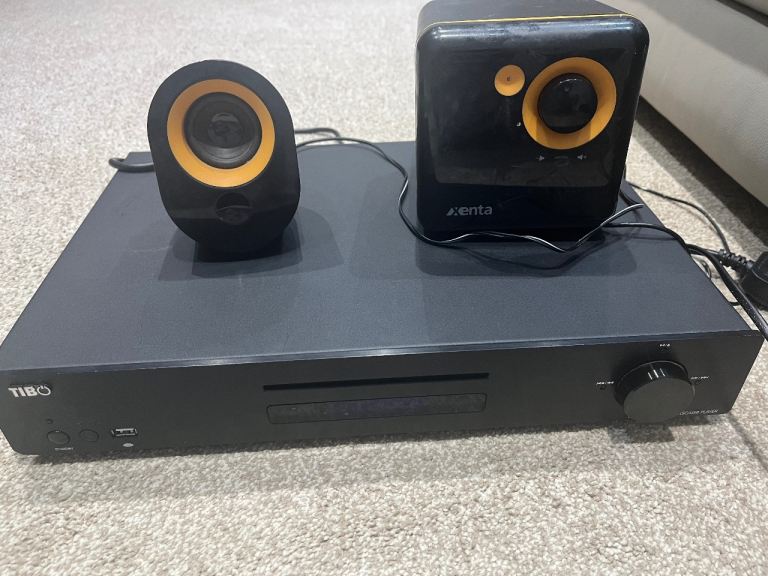 CD disk/USB  player with speaker tibo