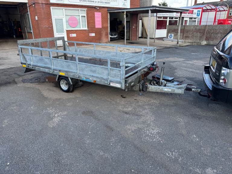 Lider Braked 1500kg Tipper Trailer With Removable Sides