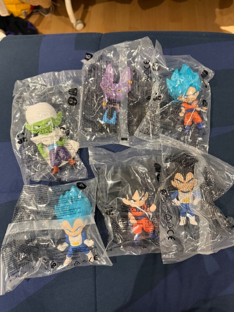 Dragon Ball Z Figures - Set of 6, New in Packaging