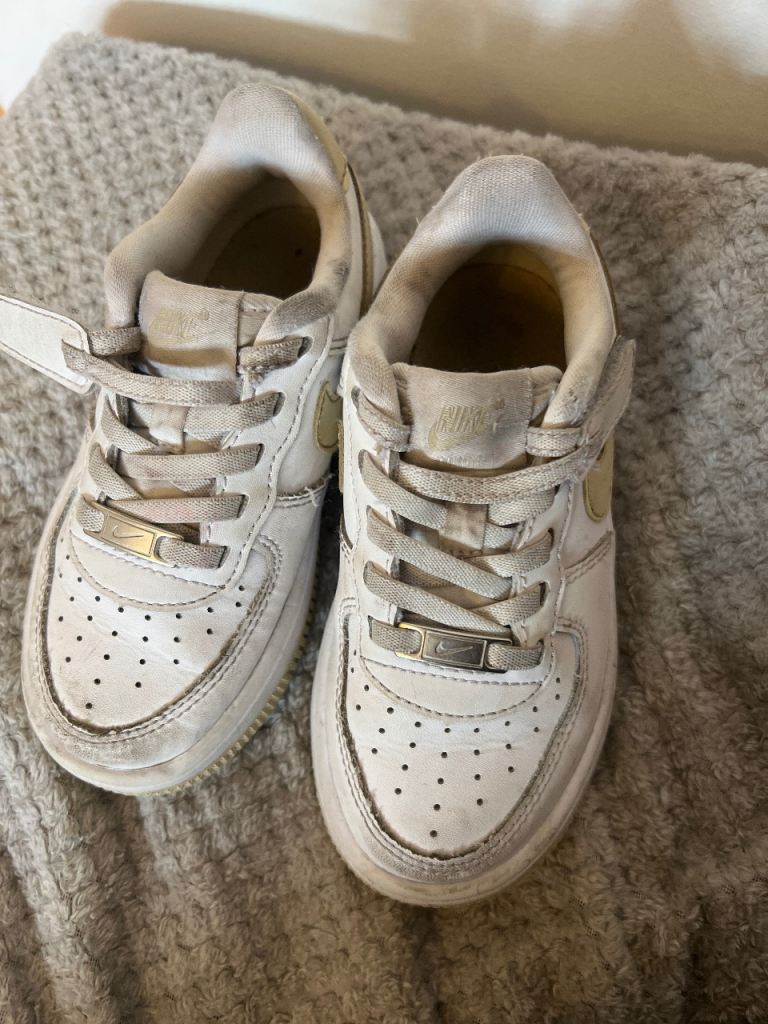 Used Nike Air Force 1 Trainers – White, Fair Condition