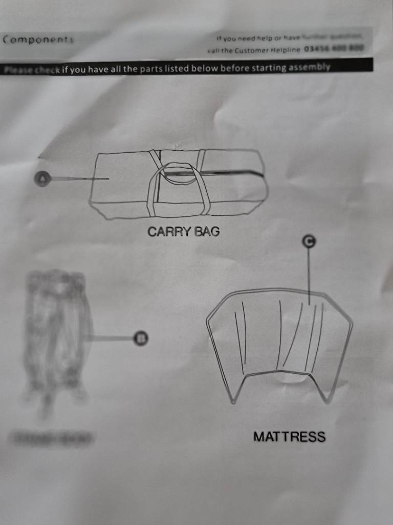image for CUGGL Travel Cot