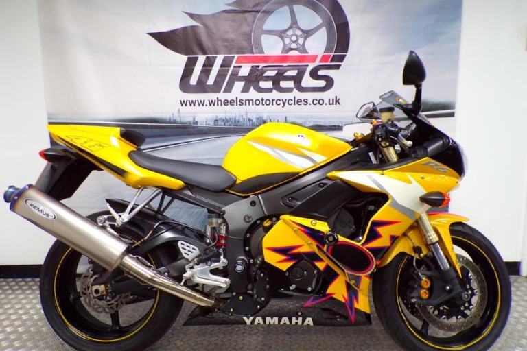 2005 YAMAHA R6 REGISTERED IN 2007 ROSSI EDITION